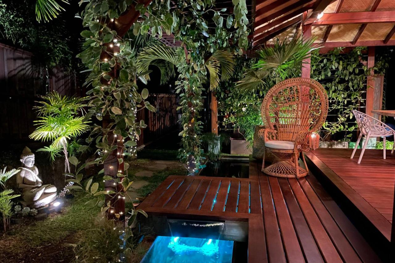 Villa Manuiti, Balinese Luxury Home - Private Swim Spa, Ocean View - Ofyr Bbq - Koi Pond Punaauia  Extérieur photo